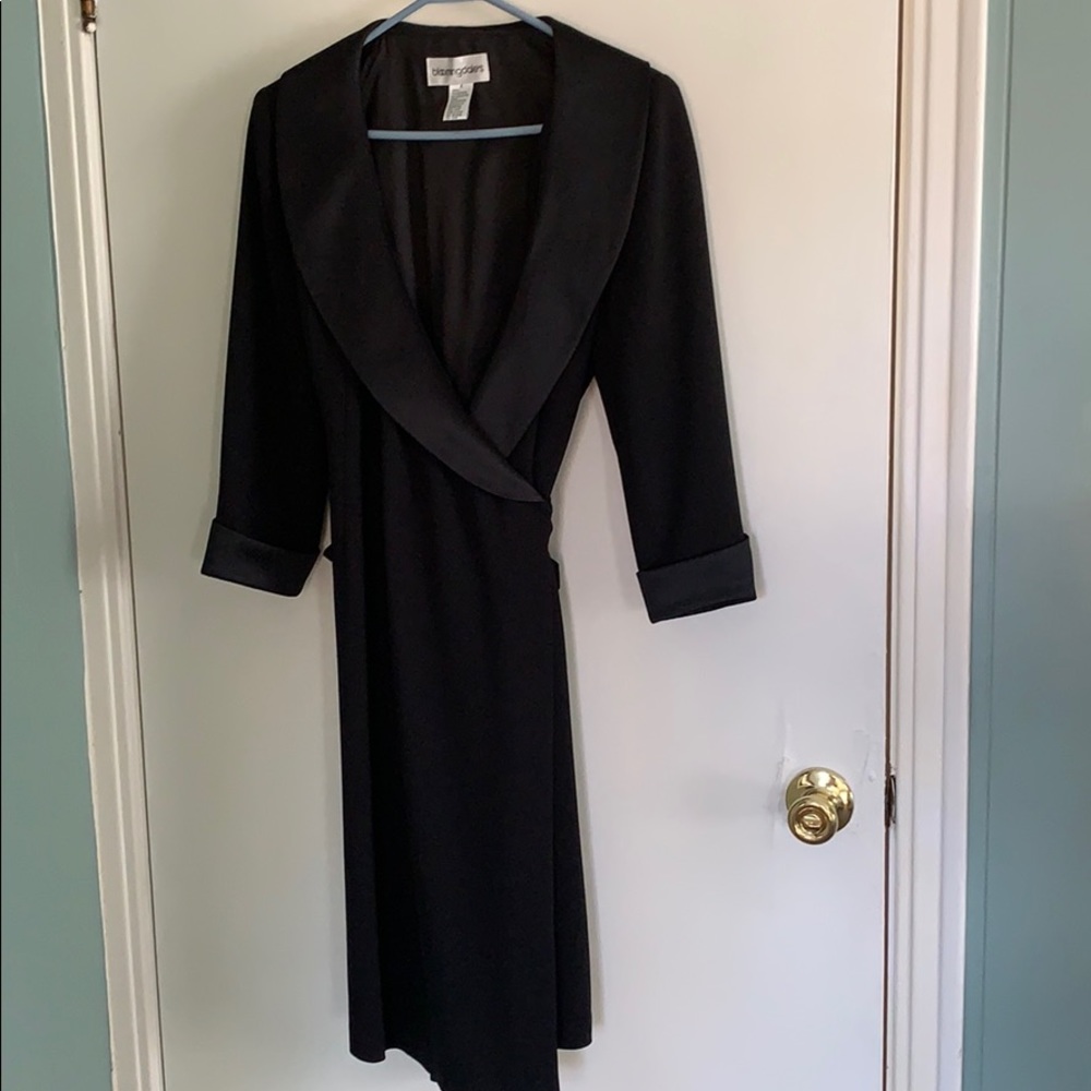 Bloomingdales wraparound dress.